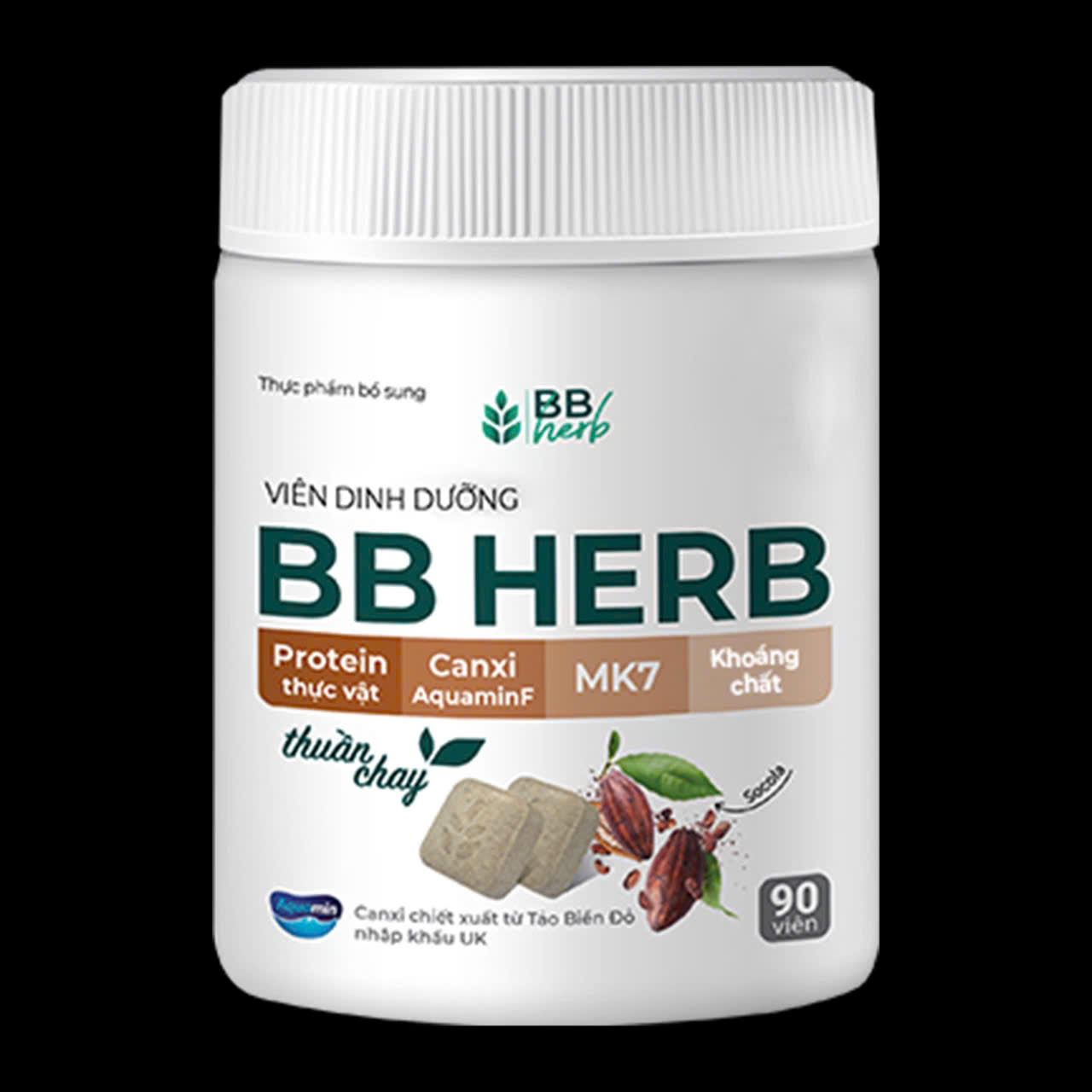 Viên Dinh Dưỡng BB Herb vị Socola