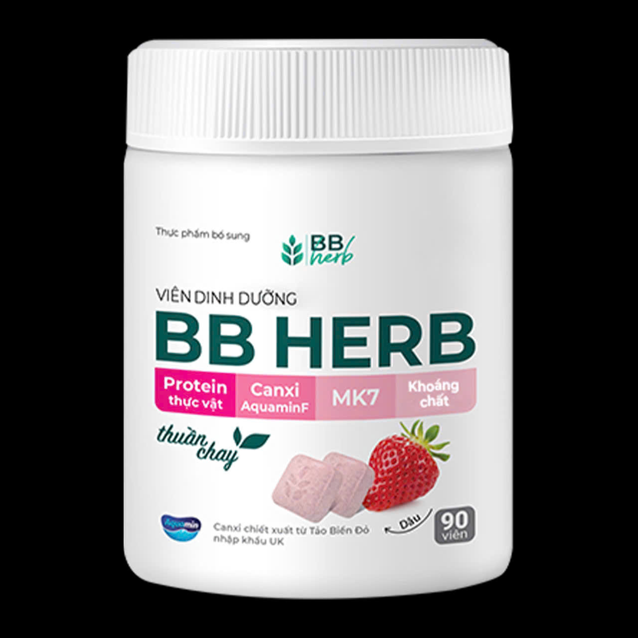 Viên dinh dưỡng BB HERB vị Dâu
