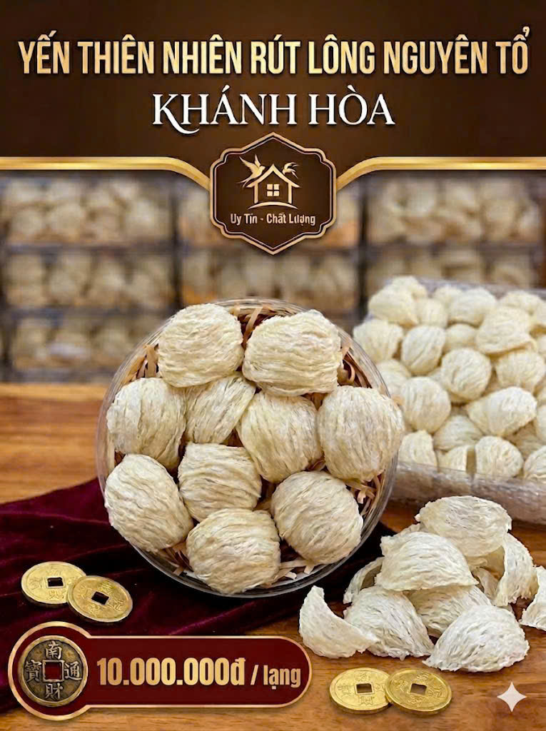 Combo Yến Thiên Nhiên Rút Lông - Nguyên Tổ