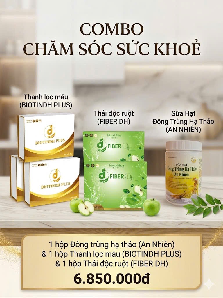 Combo Chăm Sóc Sức Khoẻ