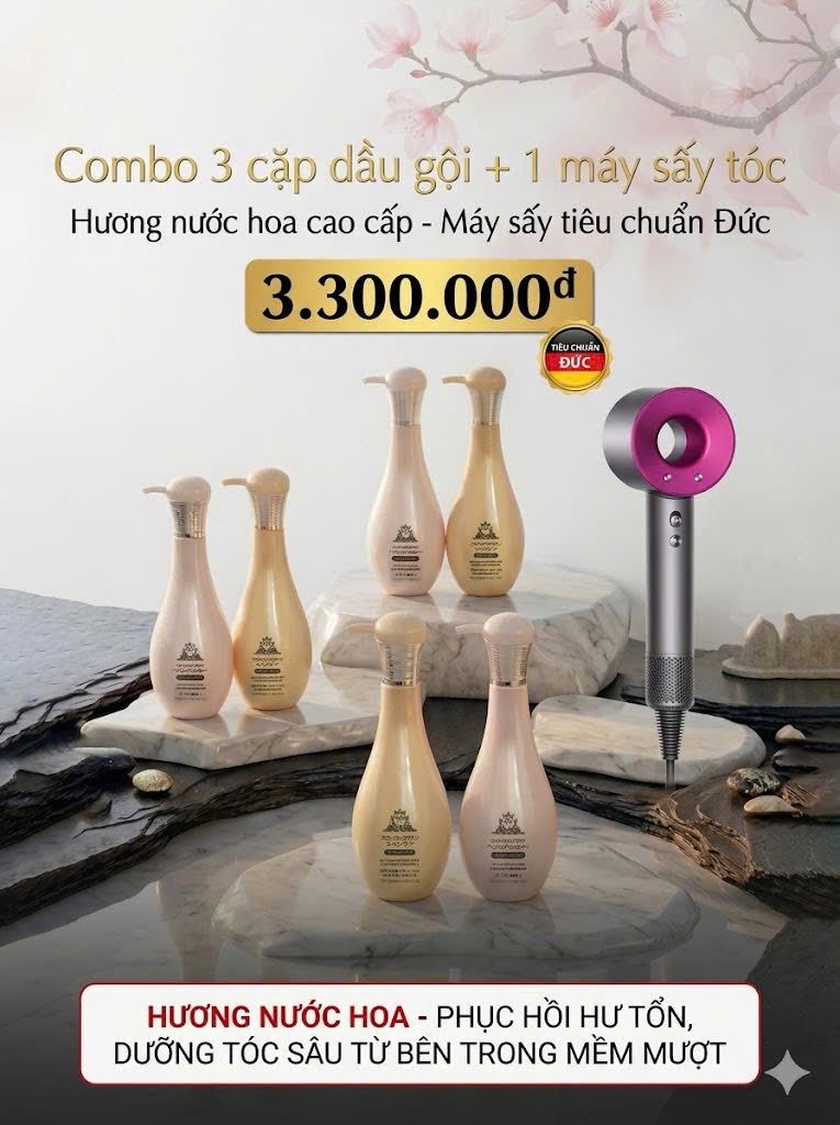 Combo Chăm Sóc Tóc Tuyệt Đối