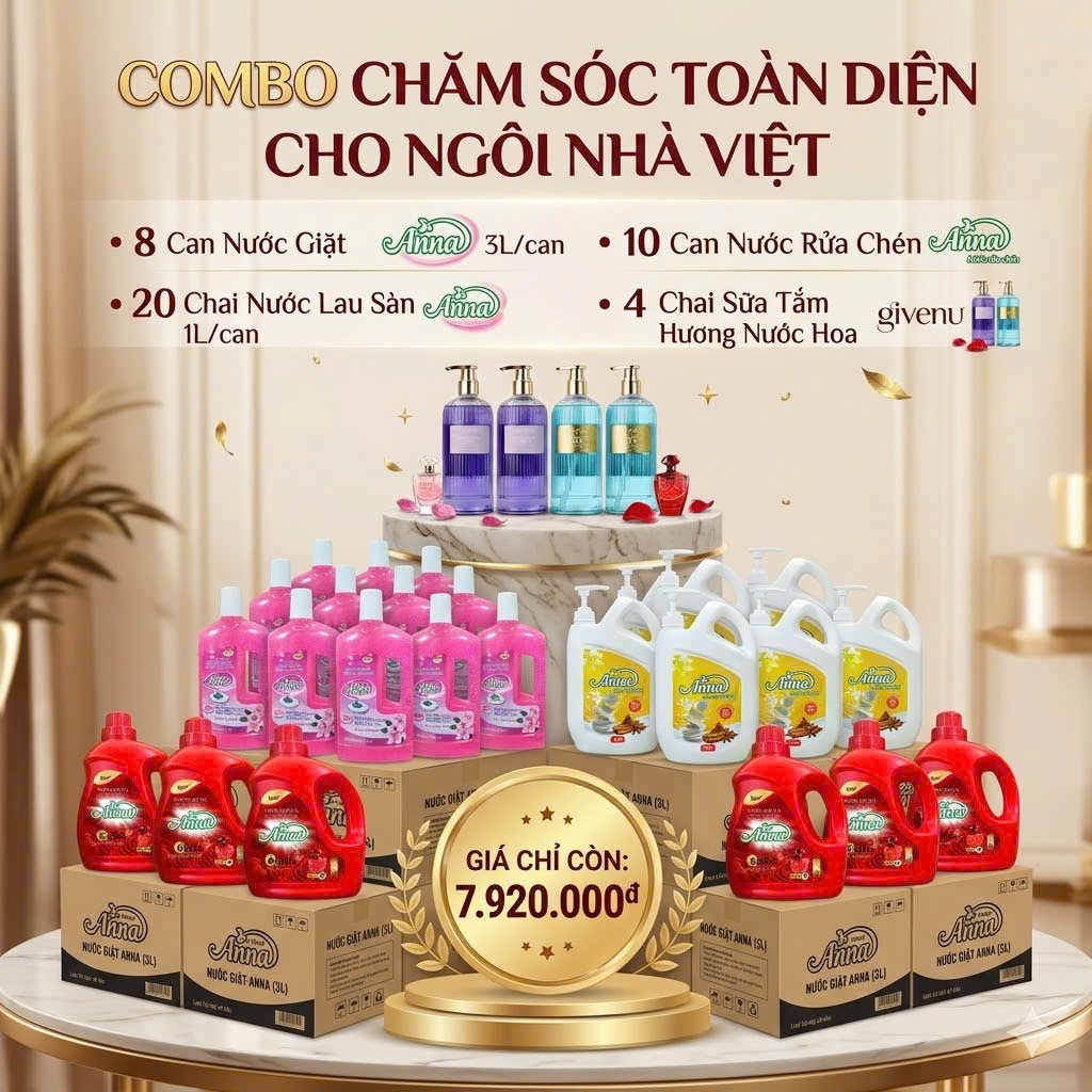 Combo Chăm Sóc Nhà Toàn Diện